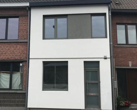 Gevelrenovatie met crepi